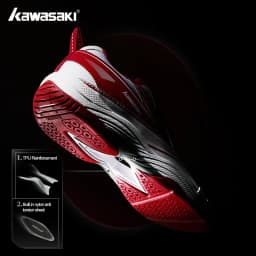 Kawasaki 2025 New Arrival Badminton Shoes TPU Reinforced Anti Torsion Upgraded Table Tennis Shoes for Man Woman K2B50-C32021