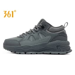 361 Degrees Men Casual Shoes New Retro Plush Autumn and Winter Warm Non-slip Classic Cotton Thick-soled Male Sneakers 672446705A