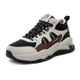 361 Degrees Men Casual Shoes New Retro Plush Autumn and Winter Warm Non-slip Classic Cotton Thick-soled Male Sneakers 672446705A