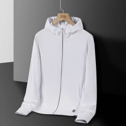 Men's & Women's Summer Running Jacket - Lightweight Sun Protective Coat, UV Hooded Sports Windbreaker, Breathable Quick-Dry Fitn