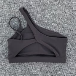 Women Shockproof Sport Bra Women's Beautiful Back Gym Sports Underwear Women Oblique Shoulder Straps Running Fitness Yoga Bra ﻿