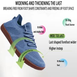 Minimalist Barefoot Shoes Unisex Lightweight Breathable Zero Soles Wide Toe Men's Running Shoes Outdoor Casual Walking Shoes