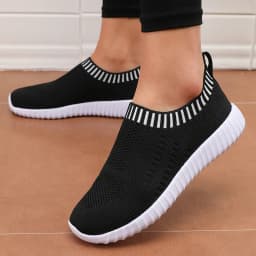 Women Sneakers Flat Bottomed Outdoor Casual Sports Single Shoes Comfortable Summer Mesh Lightweight Vulcanized Walking Shoes