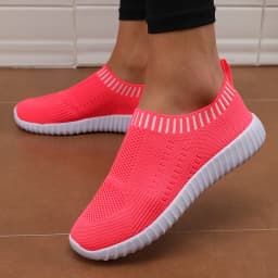 Women Sneakers Flat Bottomed Outdoor Casual Sports Single Shoes Comfortable Summer Mesh Lightweight Vulcanized Walking Shoes