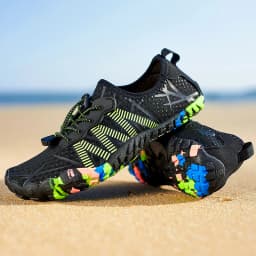 Unisex Aqua Shoes Men Women Outdoor Water Shoes Breathable Beach Quick-Dry Hiking Sneakers Five-Finger Wading Footwear Sports