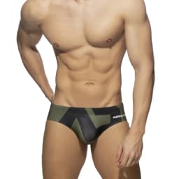 Men's Swimsuit Bikini Briefs Sexy Letter Print Swimwear Beach Shorts Boxer Swim Trunks Pants Quick Dry Bathing Suit Beachwear