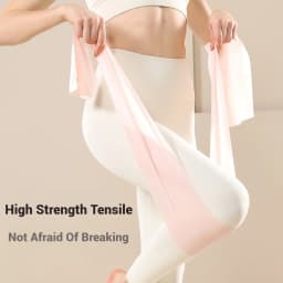 WOSWEIR-Yoga Rally Home Stretching Resistance Strap for Beginners Ladies Body Fitness Latin Dance Stretch Strap