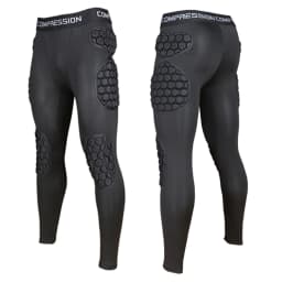 Men Soccer Goalkeeper Training Pants EVA Thicken Sponge Protection Mens Football Rugby Knee Hip Pad Trousers Long Pant Leggings