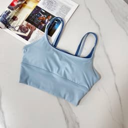 Sports Lingerie Yoga Bra Suspenders for Women Professional Training Shock-proof Vest Gathering Fitness Slim Fit and Wear Outside