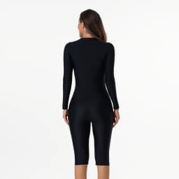 Women's Swimsuit With Sleeve One Piece Bathing Suit Female Beachwear Sport Style Swimming Costume Woman Swimwear Surfing Suit