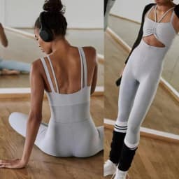 Sexy Hollow Scrunch Women Gym Sport Jumpsuit Raises Butt Female Yoga Fitness Overalls Outfits High Intensity Training Gym Romper