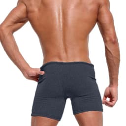 Summer Men's Shorts Casual Breathable Drawstring Shorts Solid-color Running And Sports Shorts Surfing Beach Vacation 2025 New
