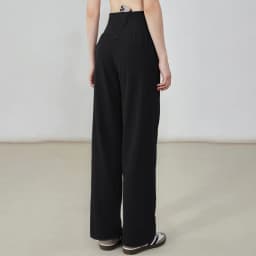 VITALINOVO Wide Leg Yoga Pants for Women Sweatpants with Three Pockets Flare Lounge Pants Loose High Waist Comfy Workout Dance