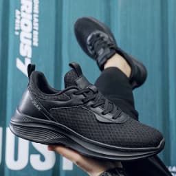 Extra Large Men's Breathable Mesh Cloth Shoes Lightweight Fashion Sports Running Shoes 46 Comfortable Casual Walking Shoes 48 50