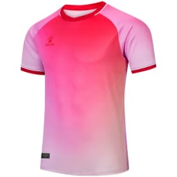 Kelme Men's Football Jacket Quick Drying Breathable Sports Short Sleeve Thin Outdoor Running Round Neck Training Suit