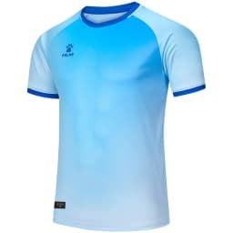 Kelme Men's Football Jacket Quick Drying Breathable Sports Short Sleeve Thin Outdoor Running Round Neck Training Suit