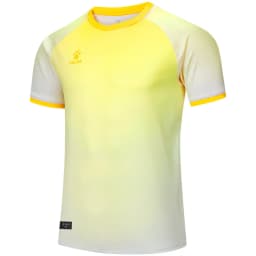 Kelme Men's Football Jacket Quick Drying Breathable Sports Short Sleeve Thin Outdoor Running Round Neck Training Suit