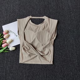 Women Sports Bra Top Push Up Sexy Beauty Back Fitness Yoga Bra T-Shirts Sport Tops For Women Breathable Running Vest Gym Wear