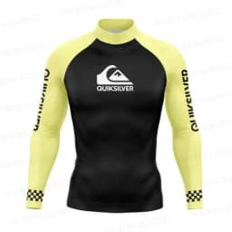 Swimming Suit for Men 2026 New Long Sleeve Bathing Suit Quick-Drying Rash Guard Sun Protection