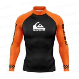 Swimming Suit for Men 2026 New Long Sleeve Bathing Suit Quick-Drying Rash Guard Sun Protection