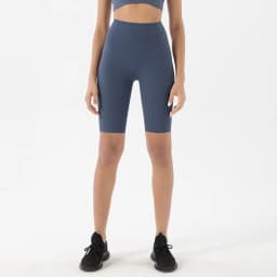 SOISOU Nylon Women's Shorts Gym Yoga Cycling Shorts High Waist Elastic Breathable No T Line Fitness Womens Clothing 24 Colors