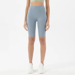 SOISOU Nylon Women's Shorts Gym Yoga Cycling Shorts High Waist Elastic Breathable No T Line Fitness Womens Clothing 24 Colors