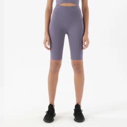 SOISOU Nylon Women's Shorts Gym Yoga Cycling Shorts High Waist Elastic Breathable No T Line Fitness Womens Clothing 24 Colors