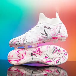 Professional Breathable Football Shoes FG Long Nail Sports Shoes, Wear-Resistant and Anti Slip, Are Essential for Fans