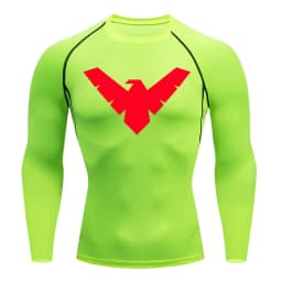 Summer Short Sleeve Compression Shirt Men Sports Top Running T Shirt Quick Dry Gym Workout Clothing Sun Protection Long Sleeve