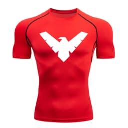 Summer Short Sleeve Compression Shirt Men Sports Top Running T Shirt Quick Dry Gym Workout Clothing Sun Protection Long Sleeve