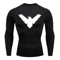 Summer Short Sleeve Compression Shirt Men Sports Top Running T Shirt Quick Dry Gym Workout Clothing Sun Protection Long Sleeve