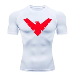 Summer Short Sleeve Compression Shirt Men Sports Top Running T Shirt Quick Dry Gym Workout Clothing Sun Protection Long Sleeve