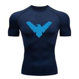Summer Short Sleeve Compression Shirt Men Sports Top Running T Shirt Quick Dry Gym Workout Clothing Sun Protection Long Sleeve