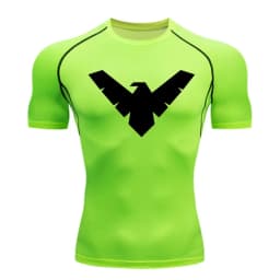 Summer Short Sleeve Compression Shirt Men Sports Top Running T Shirt Quick Dry Gym Workout Clothing Sun Protection Long Sleeve