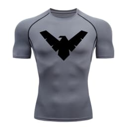Summer Short Sleeve Compression Shirt Men Sports Top Running T Shirt Quick Dry Gym Workout Clothing Sun Protection Long Sleeve