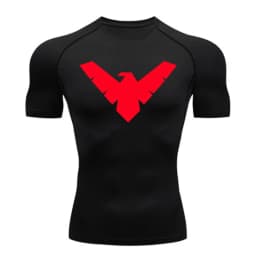 Summer Short Sleeve Compression Shirt Men Sports Top Running T Shirt Quick Dry Gym Workout Clothing Sun Protection Long Sleeve