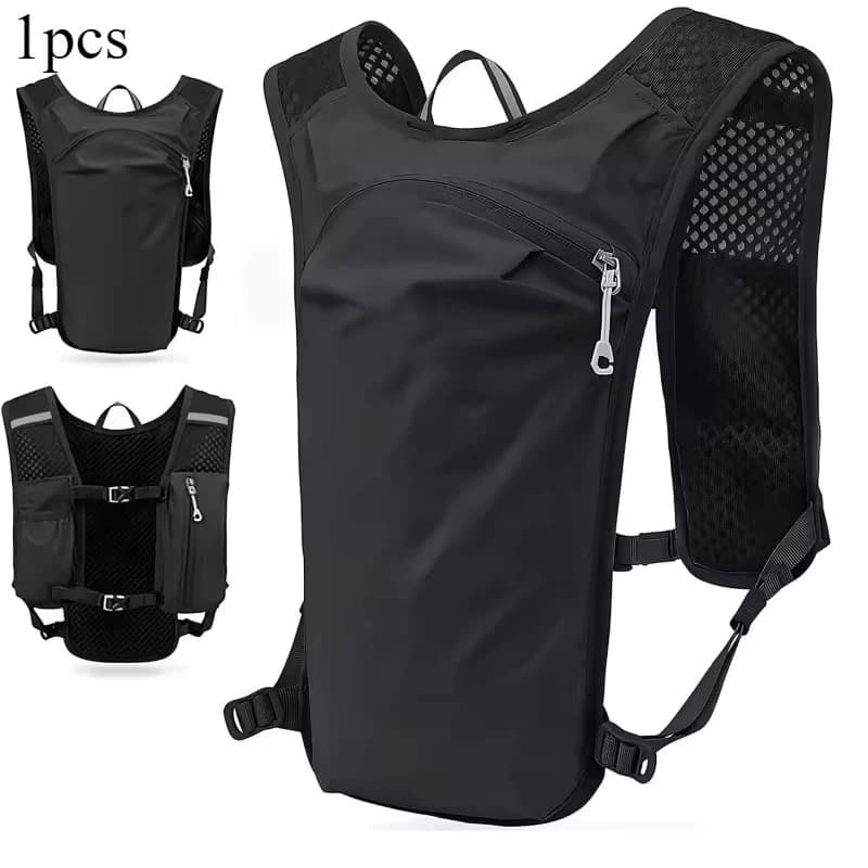 Cycling Running Hydrating Vest Ultralight Breathable Hydrating Backpack Bicycle Water Bag Outdoor Hiking Marathon Sports Vest