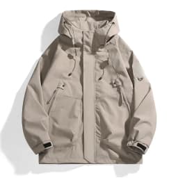 CHRLCK Unisex Waterproof Running Jacket Autumn Windproof Windbreaker Hiking Camping Trekking Outdoor Jackets Men Women Coats