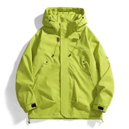 CHRLCK Unisex Waterproof Running Jacket Autumn Windproof Windbreaker Hiking Camping Trekking Outdoor Jackets Men Women Coats