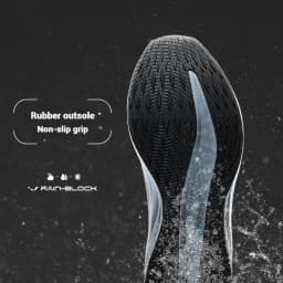 361 Degrees Wingblade Rainblock Men Running Shoes Splash Proof Anti-Slip Water Repellent Grippy Stable Male Sneakers 672532231