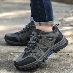 Men's Non-Slip Wear-Resistant Outdoor Hiking Shoes, Wear-Resistant Splash-Proof Sports Shoes, All-Terrain Hunting Hiking Shoes