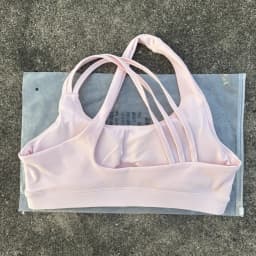 Solid Color Women Fitness Sport Bra Top High Strength Cross Shoulder Strap Gym Underwear Shockproof Tight Workout With Chest Pad