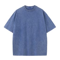Washed T-Shirt 230G 100Cotton Solid Oversized Loose Fitness Mens Tee Tops Dropped Shoulders Short Sleeve Gym Bodybuilding Shirts