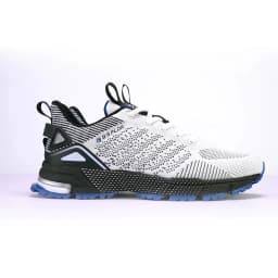 Baasploa Men Running Shoes Outdoor Lightweight Breathable Lace up Tennis Shoes Male Casual Non-Slip Professional Sports Shoes