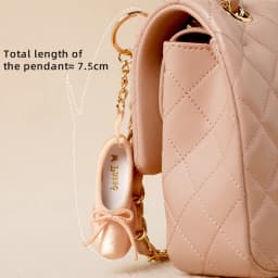 Girls Ballet Shoe Keychain Women Point Shoe Pedant Decoration for Dancer Ballerina Dance Bags Ballet Accessories Gifts Keyring