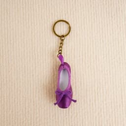 Girls Ballet Shoe Keychain Women Point Shoe Pedant Decoration for Dancer Ballerina Dance Bags Ballet Accessories Gifts Keyring