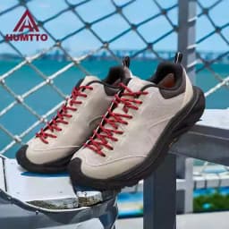HUMTTO Anti-slip Hiking Shoes Designer Walking Sneaker for Men Outdoor Sports Shoe Breathable and Wear-resistant Trekking Boots