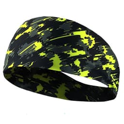 Sports Sweatband Hairband Women's Headwear Anti-Sweat Gym Fitness Sweat Guide Antiperspirant Band Running Headband