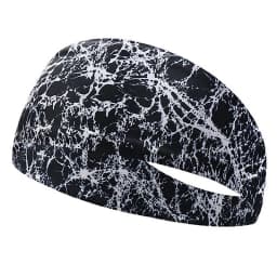 Sports Sweatband Hairband Women's Headwear Anti-Sweat Gym Fitness Sweat Guide Antiperspirant Band Running Headband