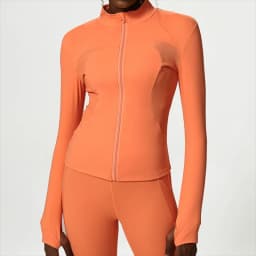 New Women Athletic Sports Shirt Close Fitting Long Sleeve Fitness Yoga Top With Thumb Holes Gym Jacket Female Running Coat